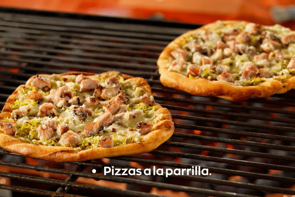 Pizzas a la Parrilla