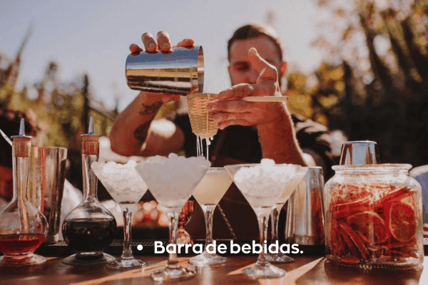 Barra de Bebidas
